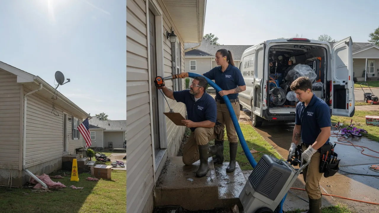Ceiling Water Damage Restoration in Forsyth, MT near me